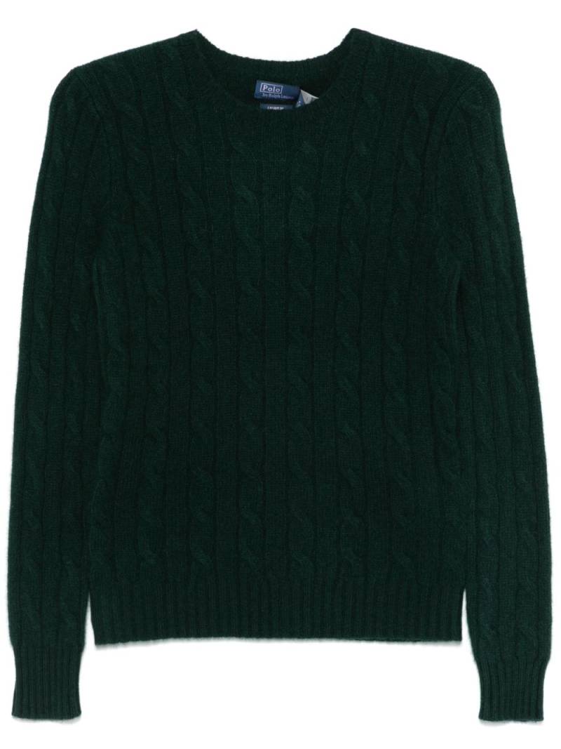 Polo Ralph Lauren cable-knit sweater - Green von Polo Ralph Lauren