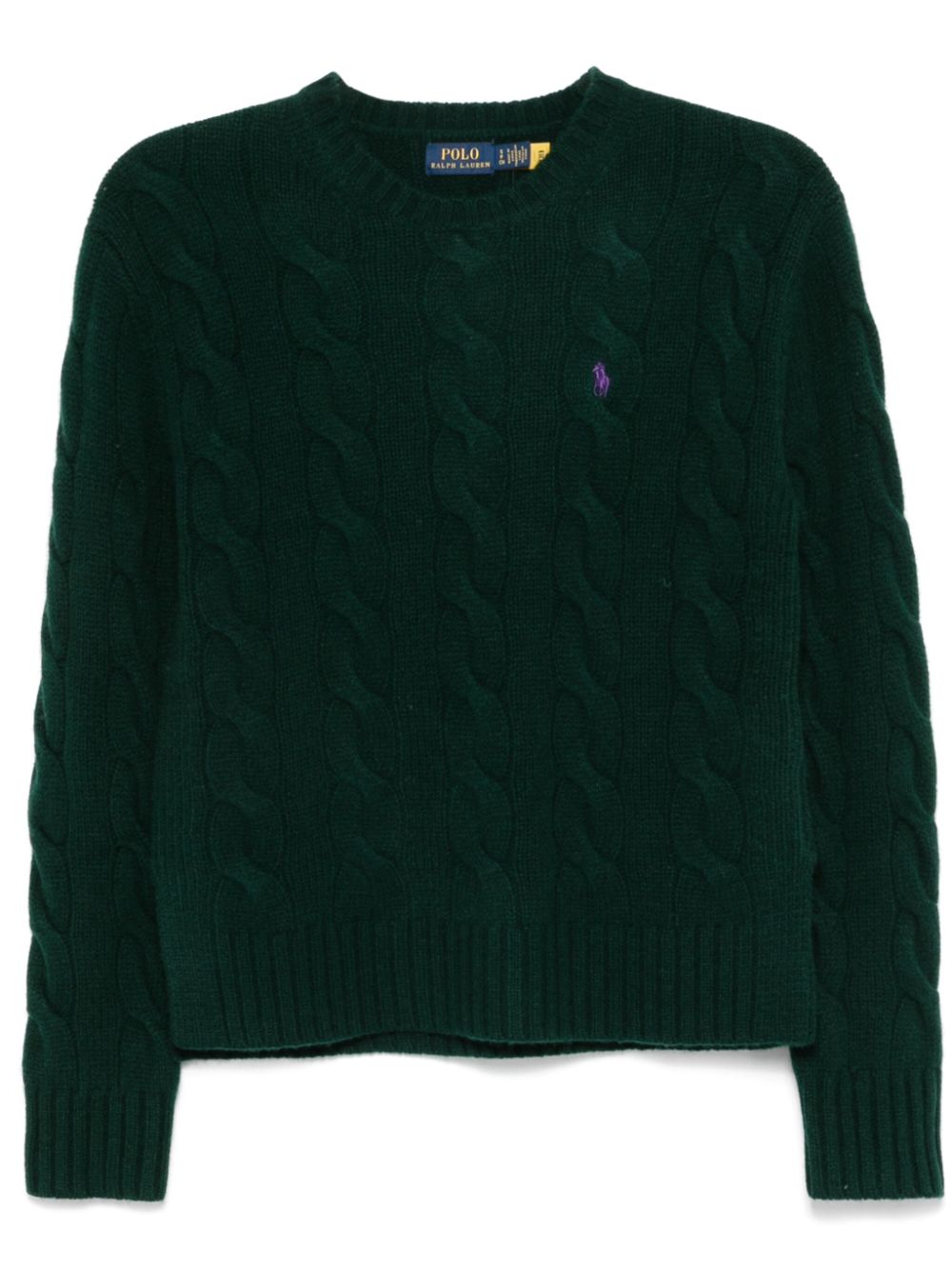 Polo Ralph Lauren cable-knit sweater - Green von Polo Ralph Lauren