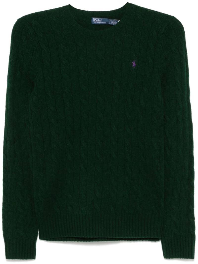 Polo Ralph Lauren cable-knit sweater - Green von Polo Ralph Lauren