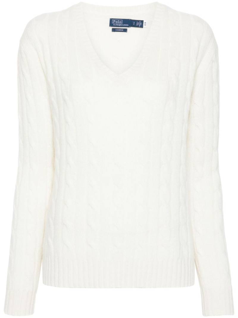 Polo Ralph Lauren cable-knit sweater - Neutrals von Polo Ralph Lauren