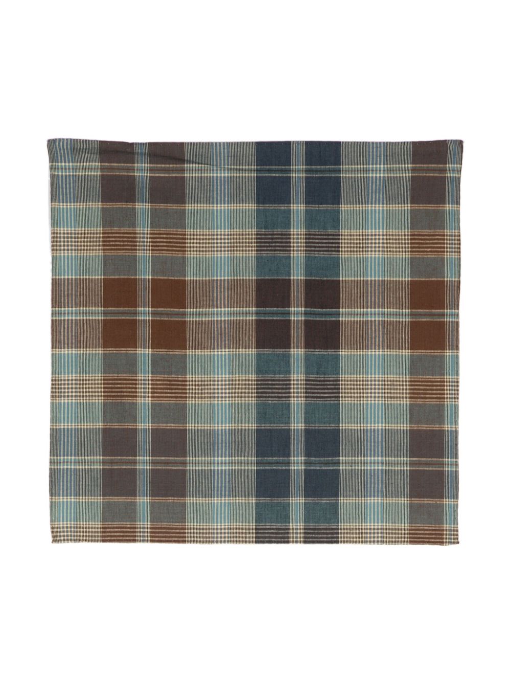 Polo Ralph Lauren check-pattern pocket scarf - Neutrals von Polo Ralph Lauren