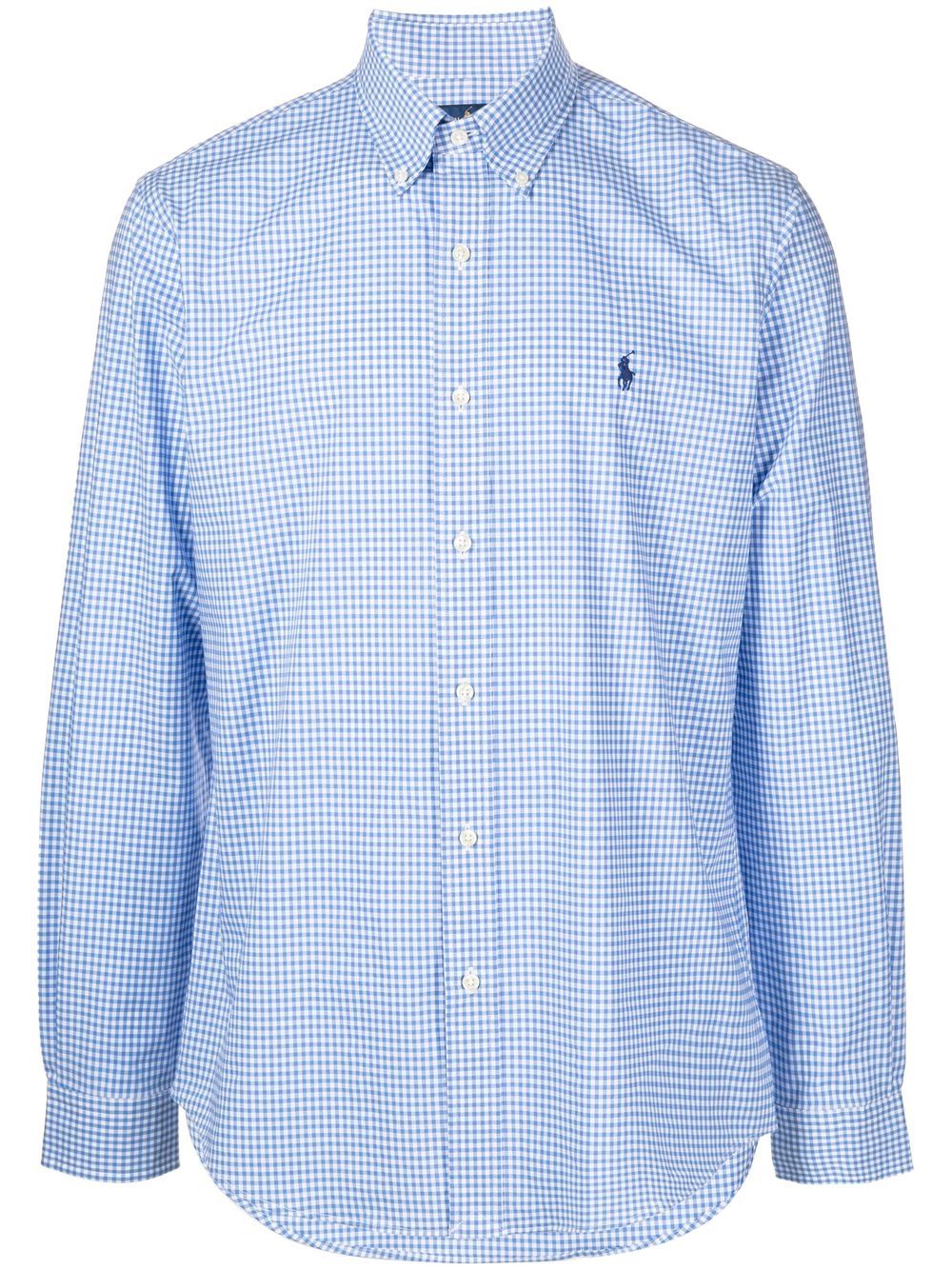 Polo Ralph Lauren check-print shirt - Blue von Polo Ralph Lauren