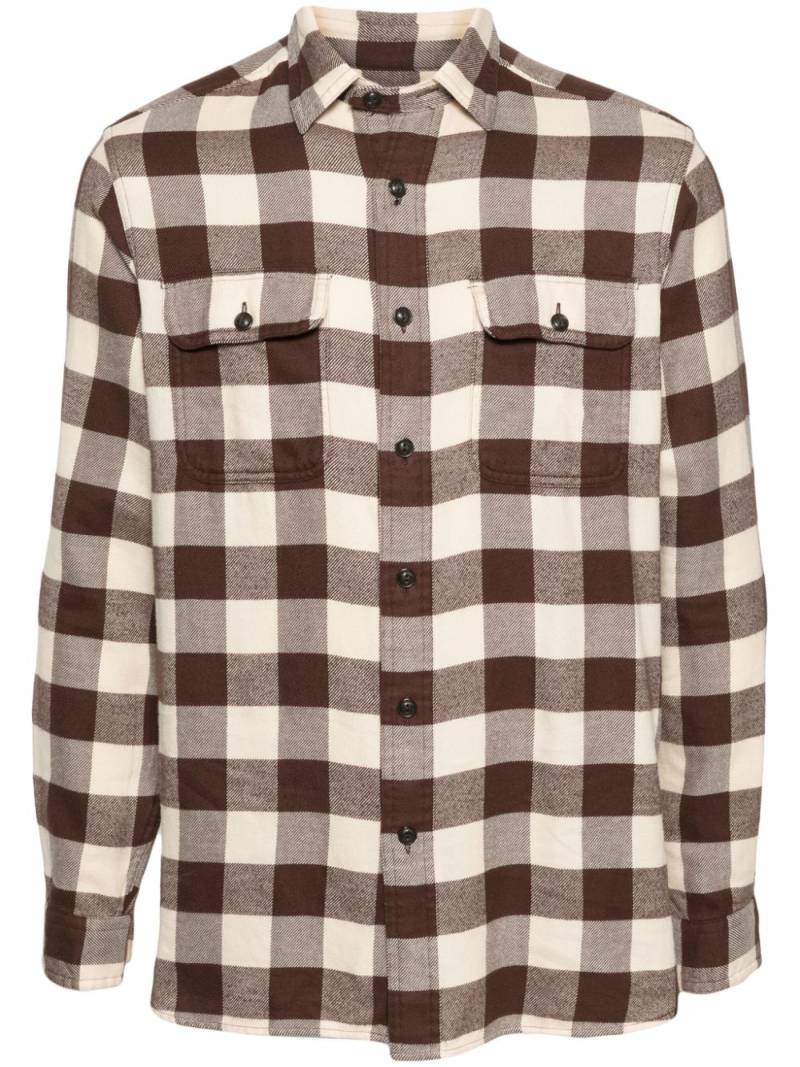 Polo Ralph Lauren checked cotton shirt - Brown von Polo Ralph Lauren