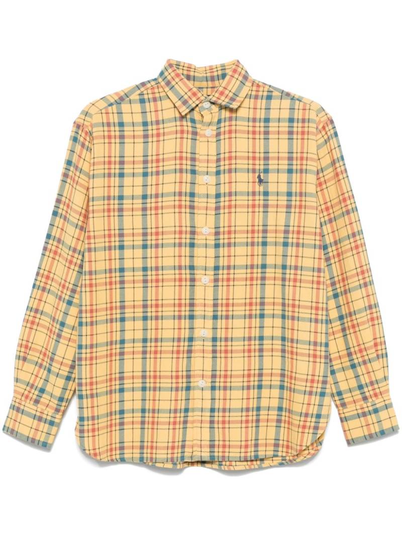 Polo Ralph Lauren checked shirt - Yellow von Polo Ralph Lauren