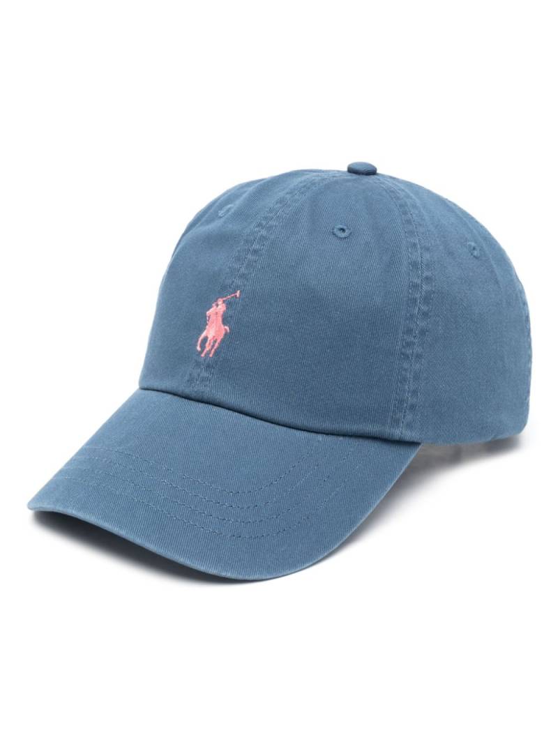 Polo Ralph Lauren chino cotton baseball cap - Blue von Polo Ralph Lauren