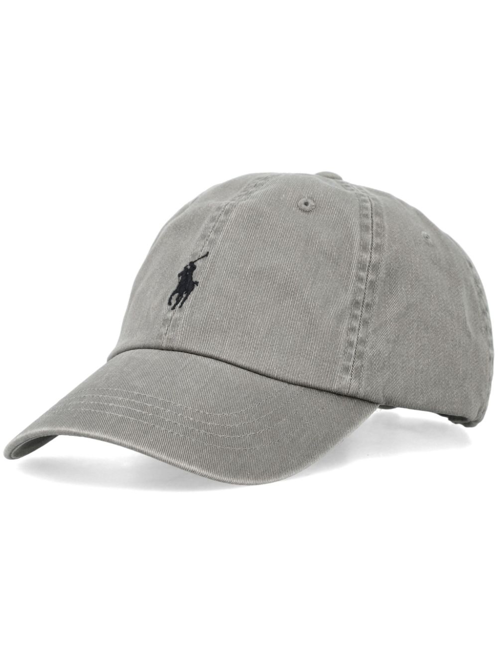 Polo Ralph Lauren chino cotton baseball cap - Grey von Polo Ralph Lauren