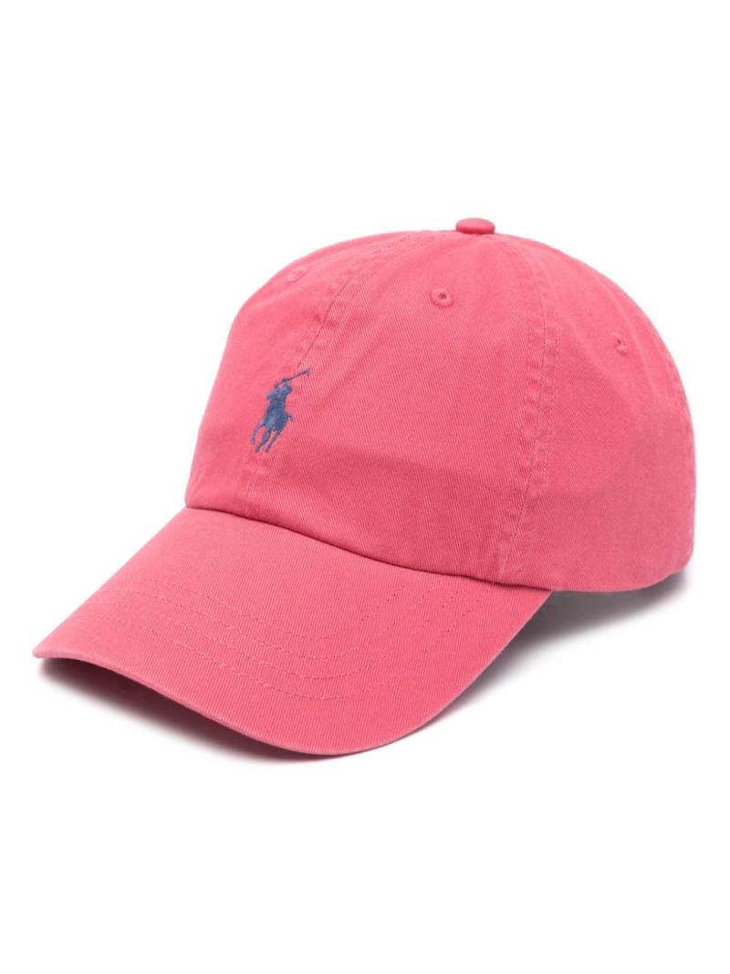 Polo Ralph Lauren chino cotton baseball cap - Pink von Polo Ralph Lauren