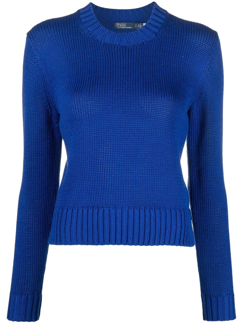 Polo Ralph Lauren chunky ribbed knit sweater - Blue von Polo Ralph Lauren