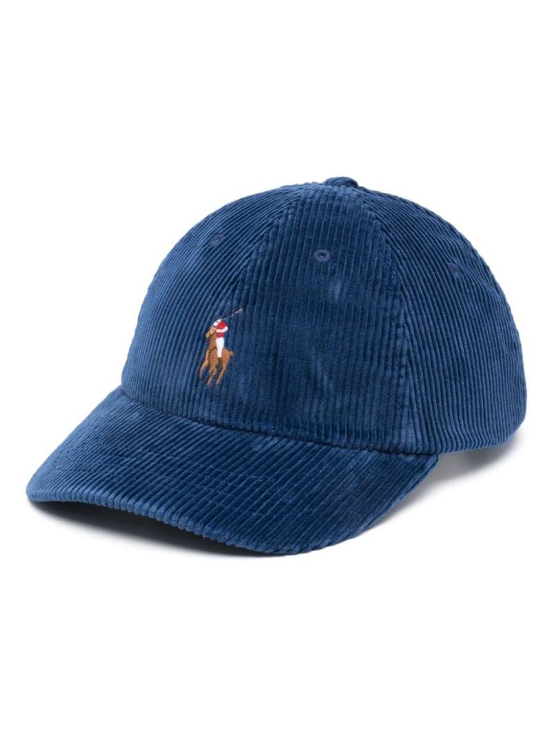 Polo Ralph Lauren corduroy cap - Blue von Polo Ralph Lauren