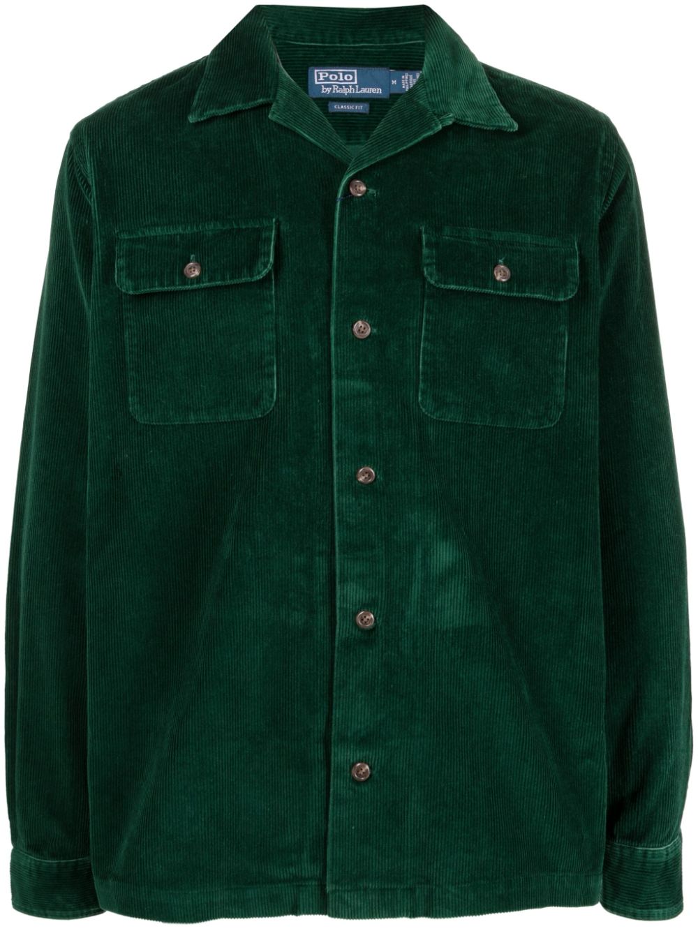 Polo Ralph Lauren corduroy cotton shirt - Green von Polo Ralph Lauren