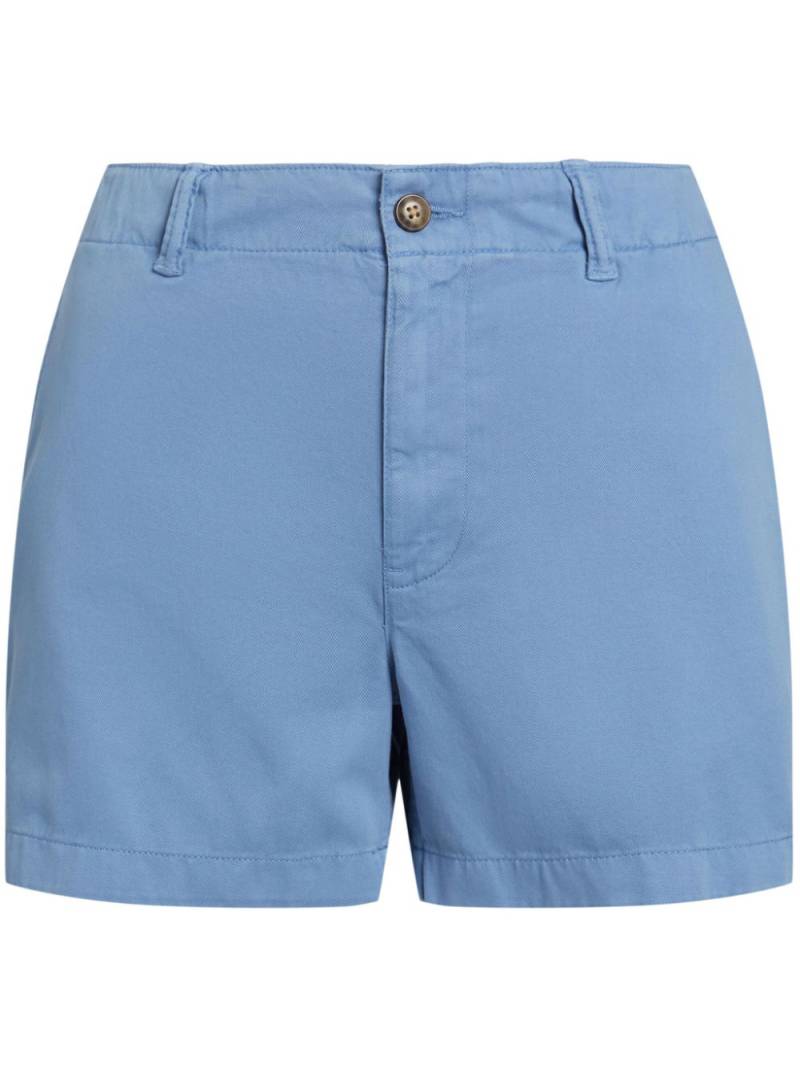 Polo Ralph Lauren cotton-twill chino shorts - Blue von Polo Ralph Lauren