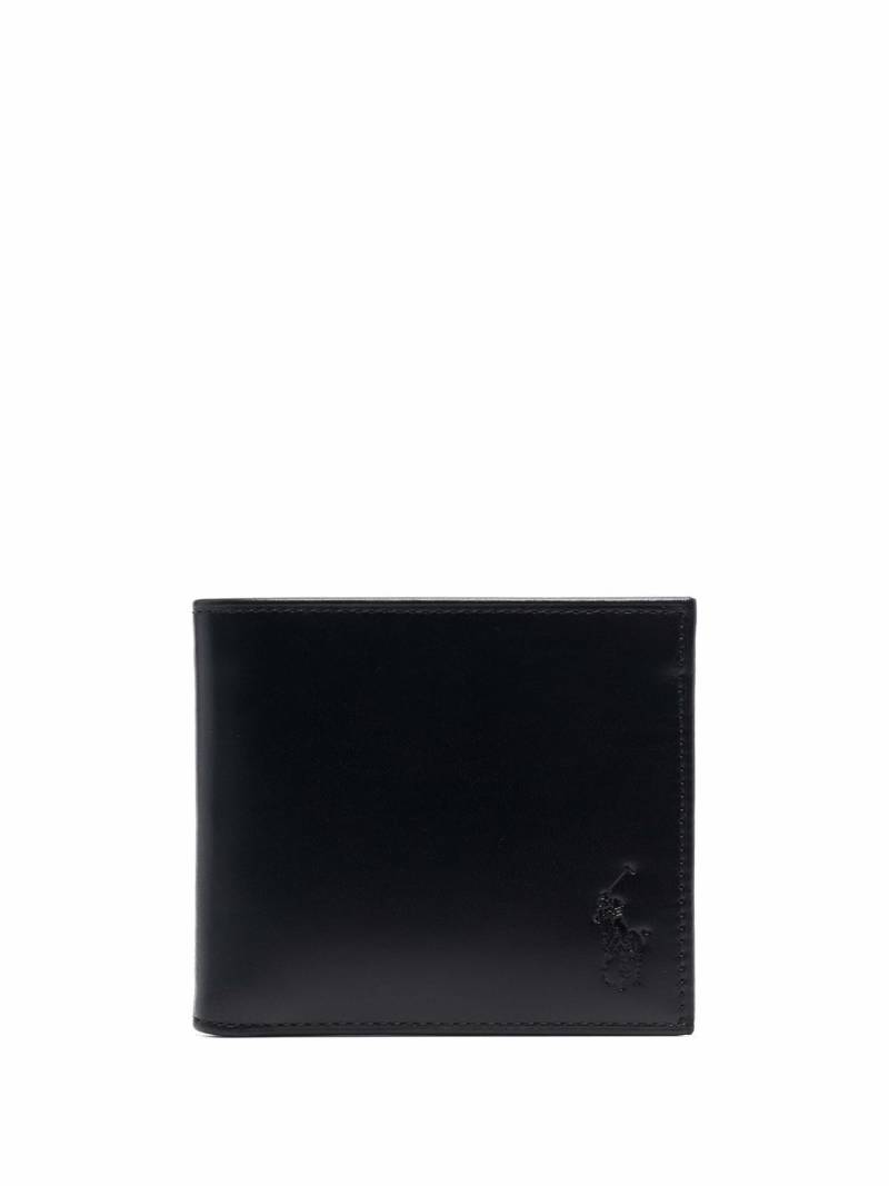 Polo Ralph Lauren debossed-logo wallet - Black von Polo Ralph Lauren