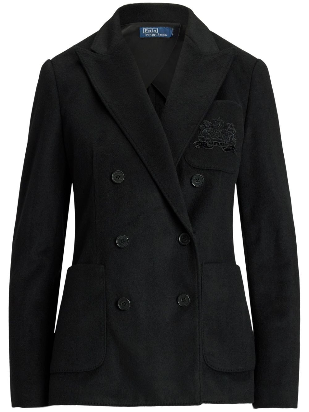 Polo Ralph Lauren double-breasted blazer - Black von Polo Ralph Lauren