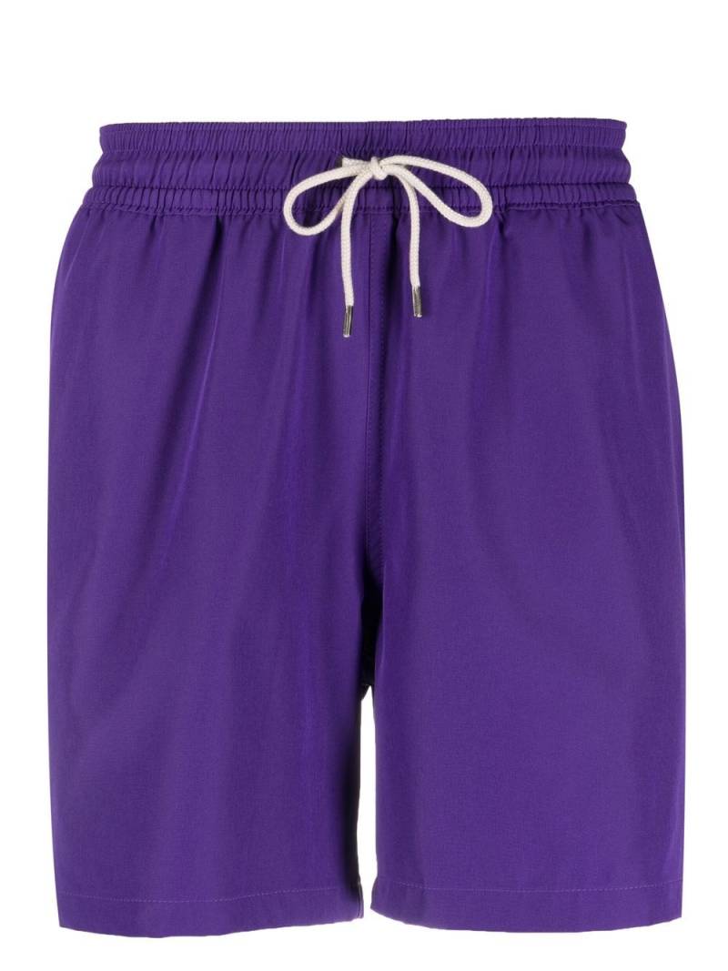 Polo Ralph Lauren drawstring-waist swim shorts - Purple von Polo Ralph Lauren