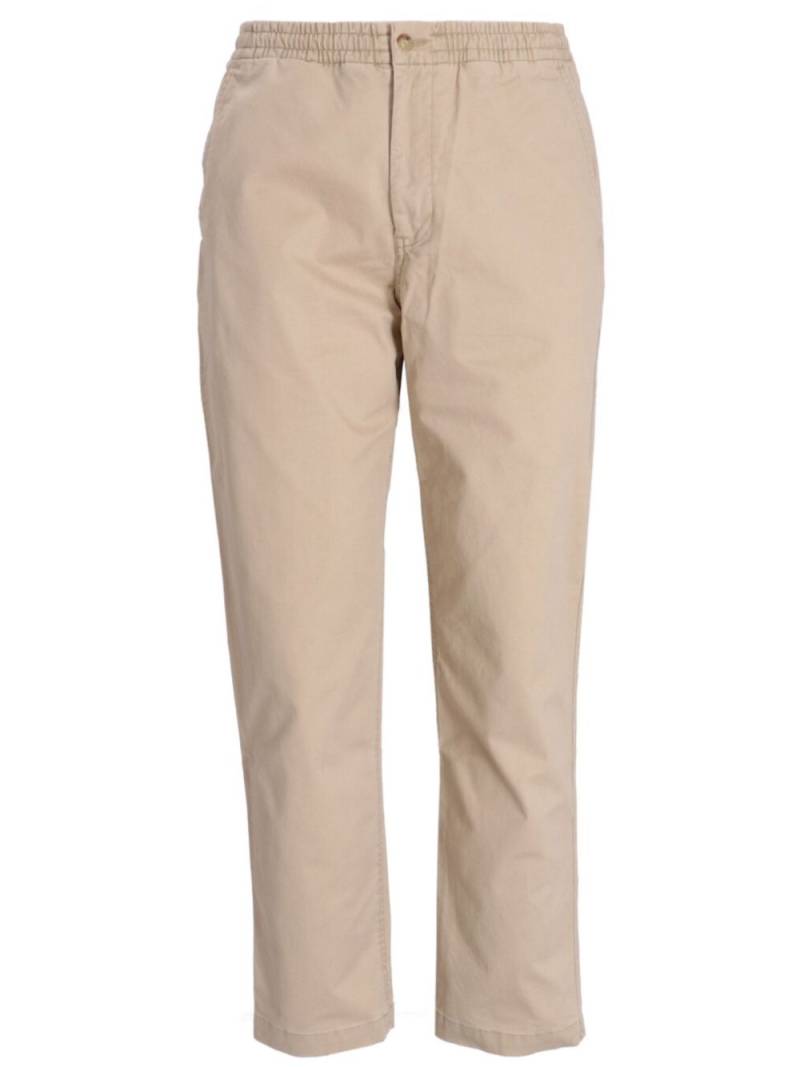 Polo Ralph Lauren elasticated-waist straight-leg trousers - Neutrals von Polo Ralph Lauren