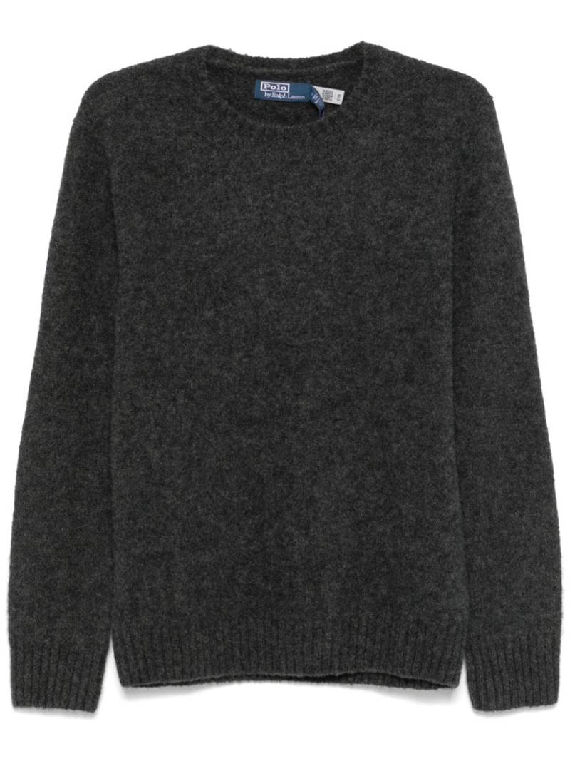 Polo Ralph Lauren elbow-patches sweater - Grey von Polo Ralph Lauren