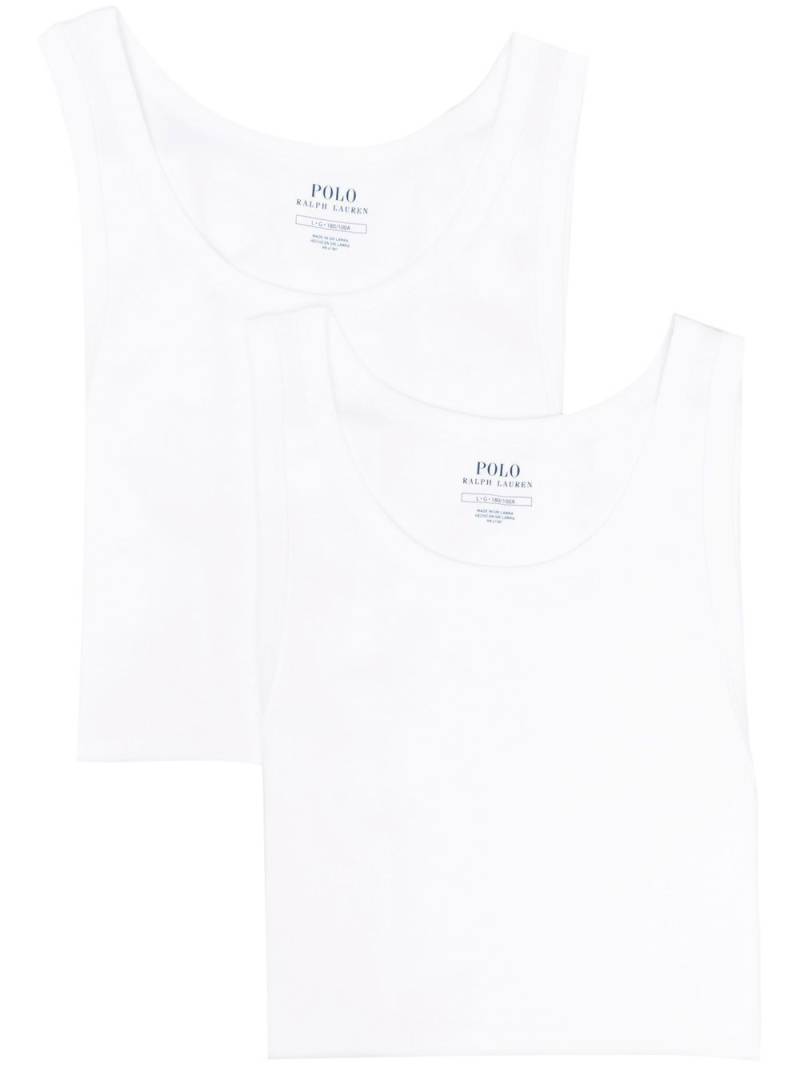 Polo Ralph Lauren CLASSIC TANK-2 PACK-TANK - White von Polo Ralph Lauren