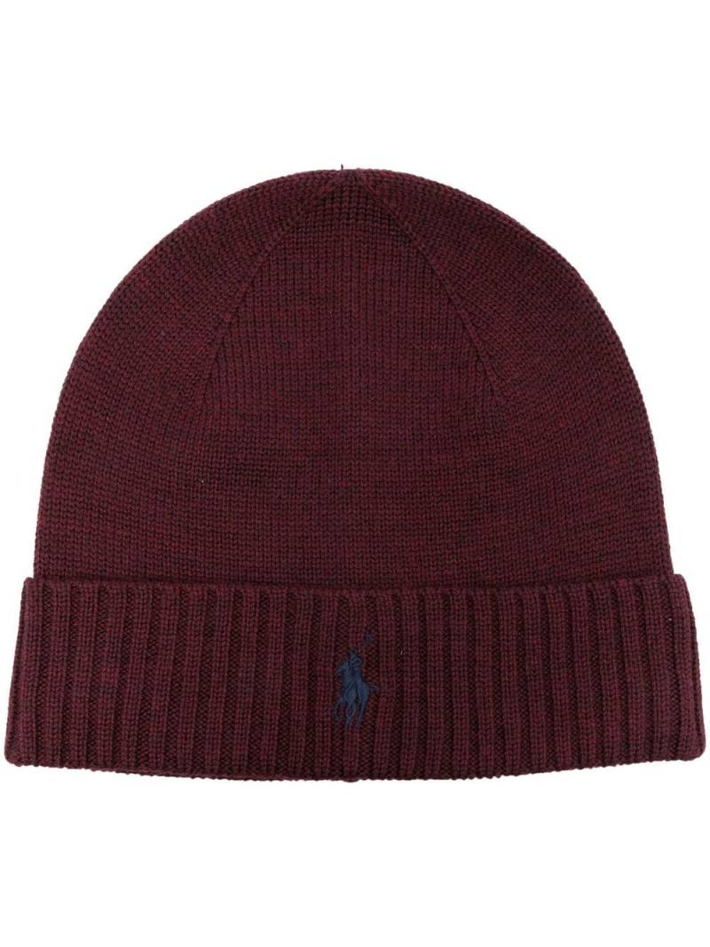 Polo Ralph Lauren embroidered logo beanie von Polo Ralph Lauren