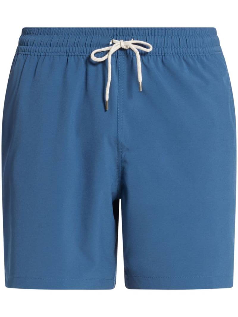 Polo Ralph Lauren embroidered-logo deck shorts - Blue von Polo Ralph Lauren