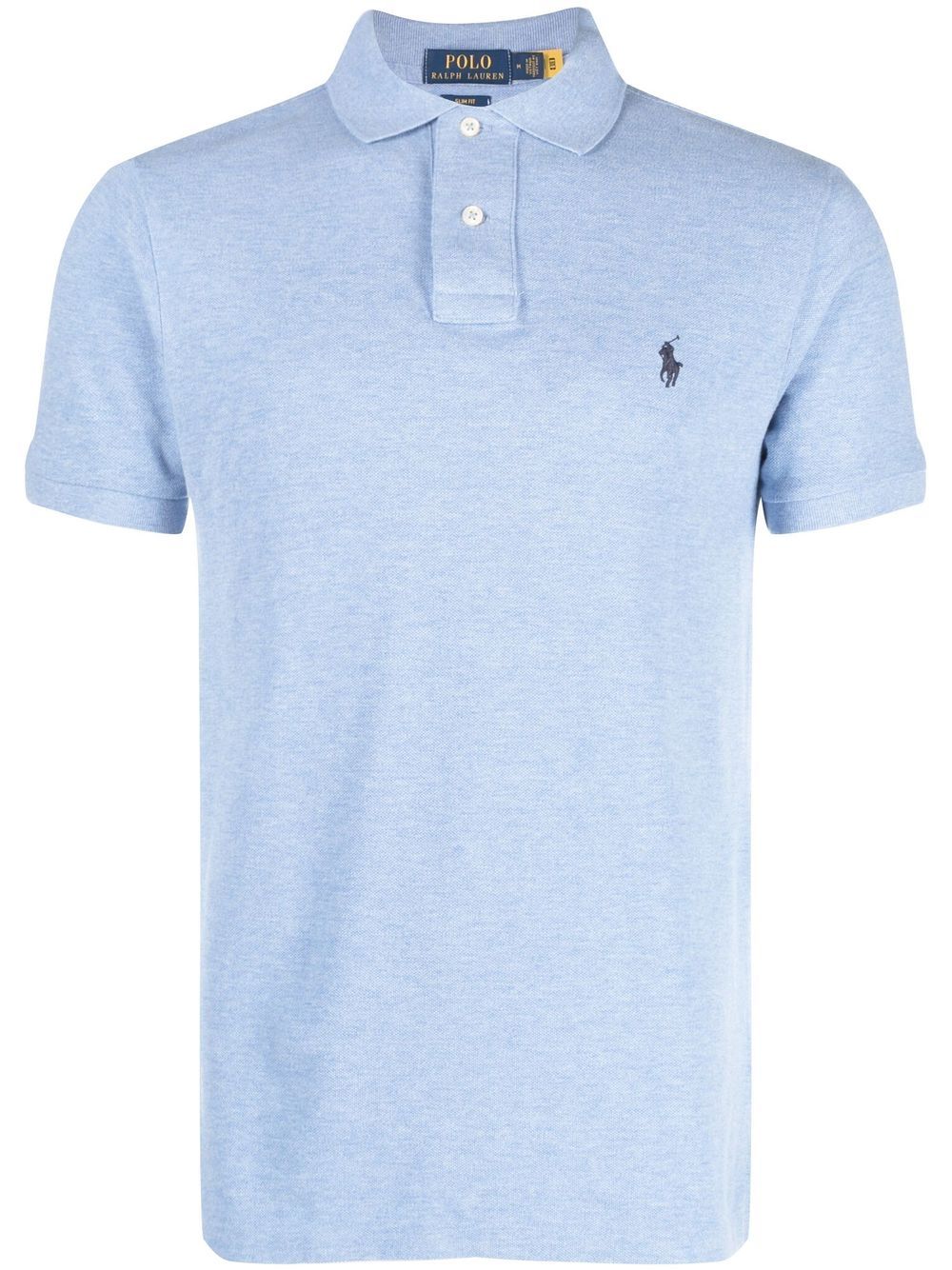 Polo Ralph Lauren embroidered-logo polo shirt - Blue von Polo Ralph Lauren