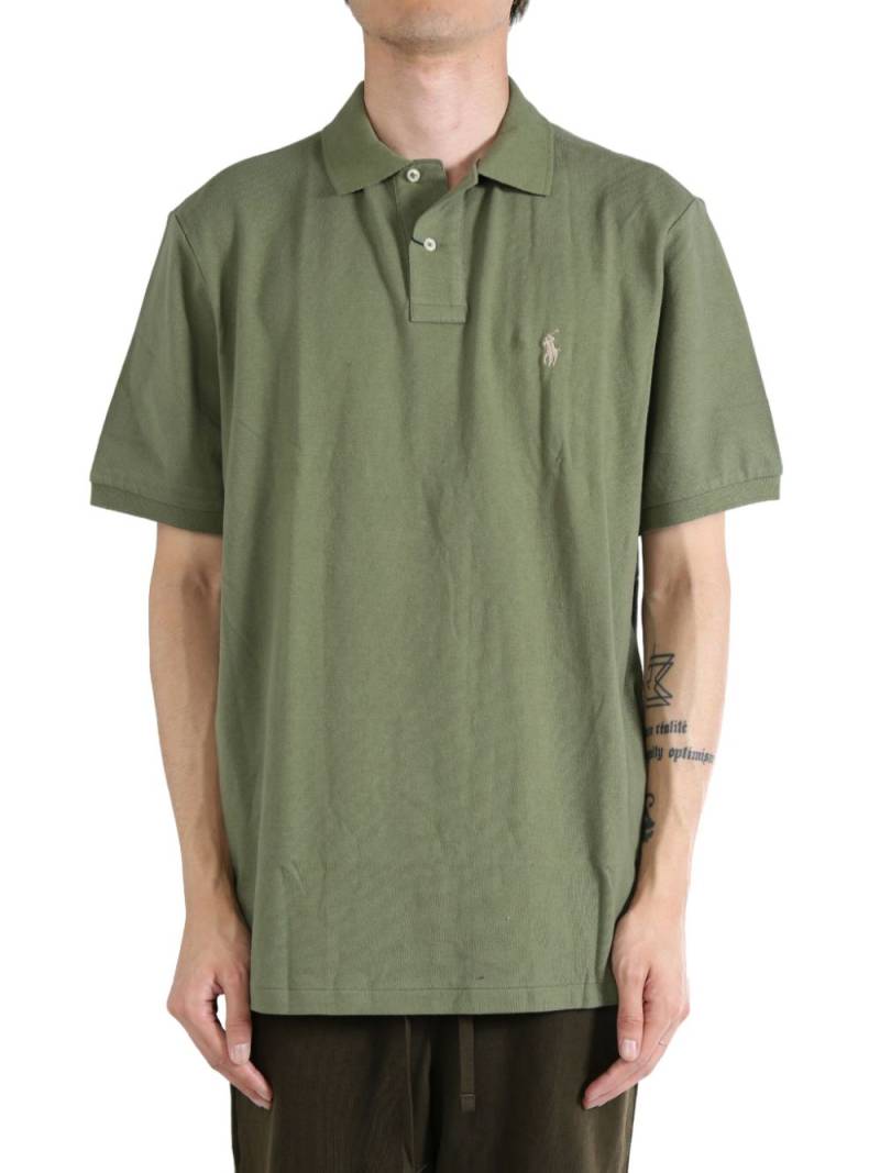 Polo Ralph Lauren embroidered logo polo shirt - Green von Polo Ralph Lauren