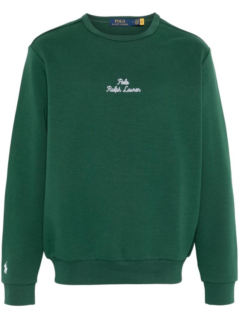 Polo Ralph Lauren embroidered-logo sweatshirt - Green von Polo Ralph Lauren