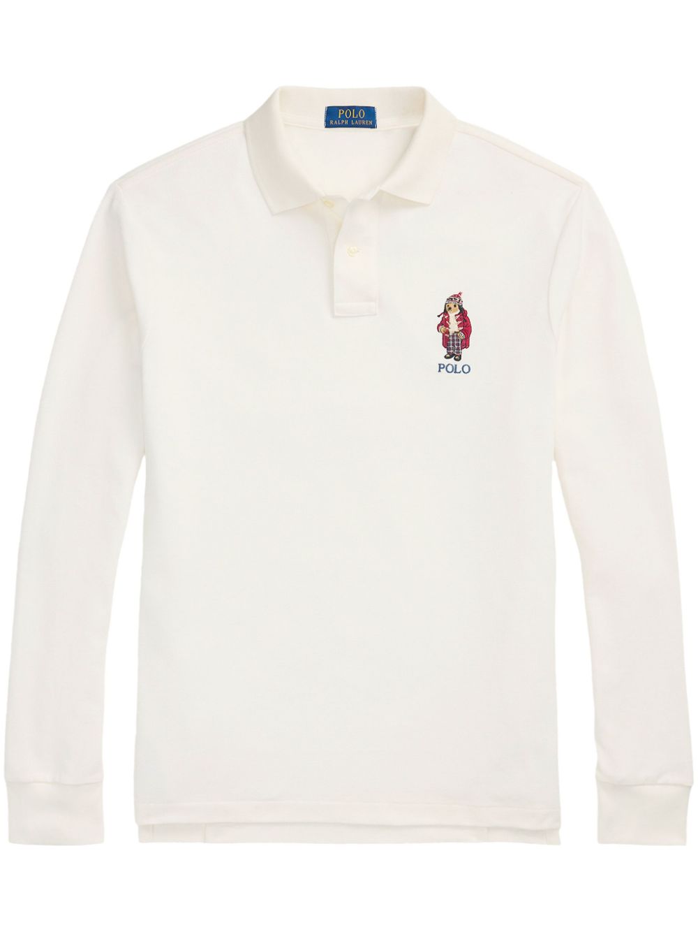 Polo Ralph Lauren embroidered polo shirt - Neutrals von Polo Ralph Lauren