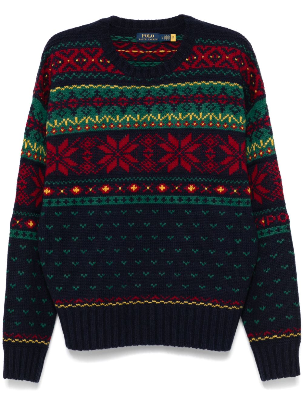 Polo Ralph Lauren fair isle sweater - Blue von Polo Ralph Lauren