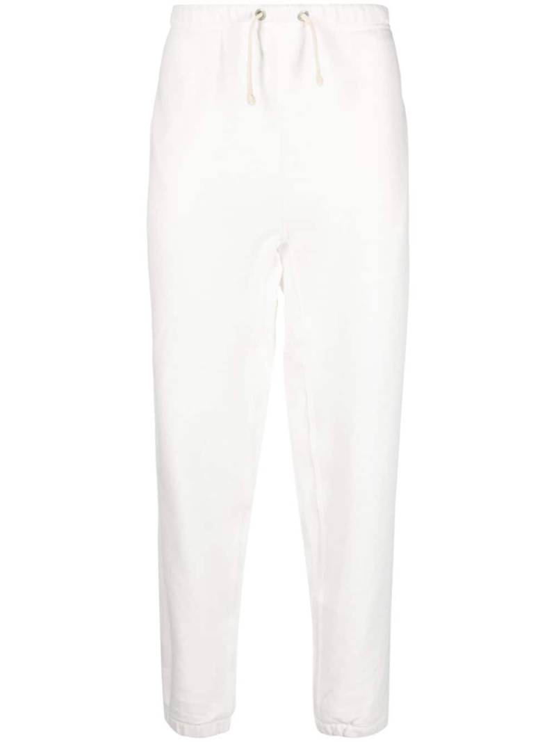 Polo Ralph Lauren fleeced cotton-blend track pants - White von Polo Ralph Lauren