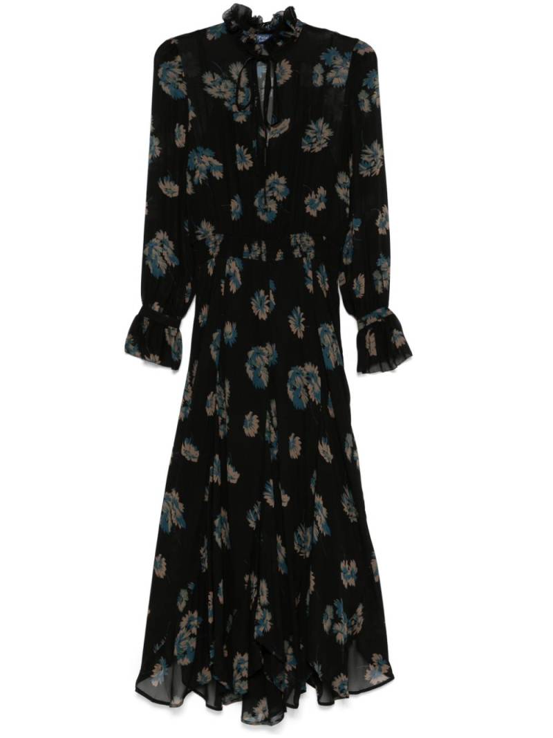 Polo Ralph Lauren floral-print maxi dress - Black von Polo Ralph Lauren