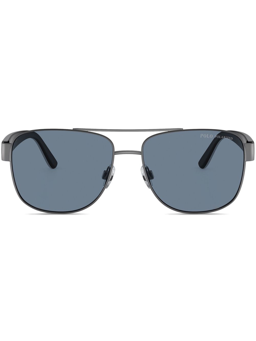 Polo Ralph Lauren geometric-frame sunglasses - Grey von Polo Ralph Lauren