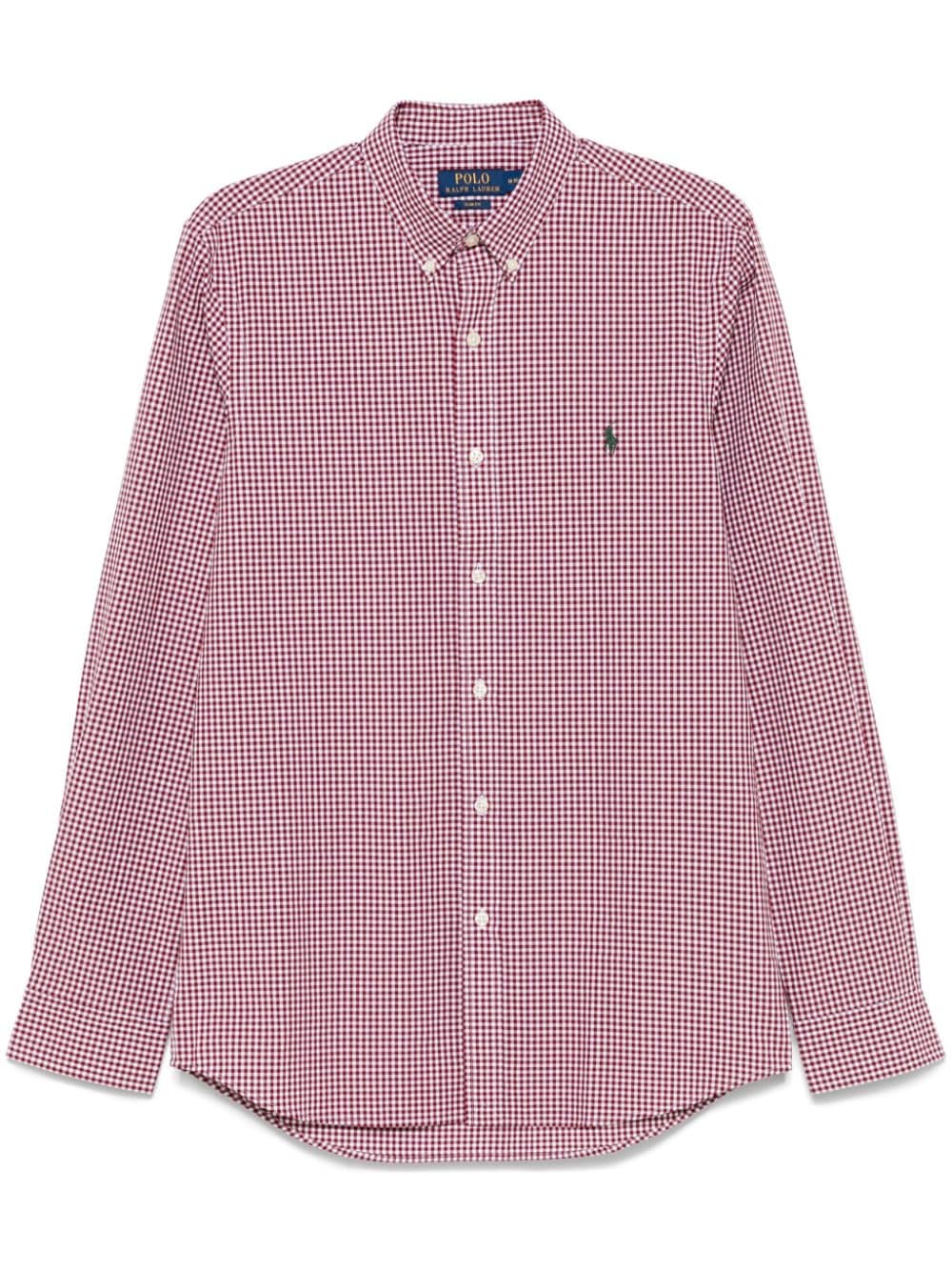 Polo Ralph Lauren gingham-check shirt - Red von Polo Ralph Lauren