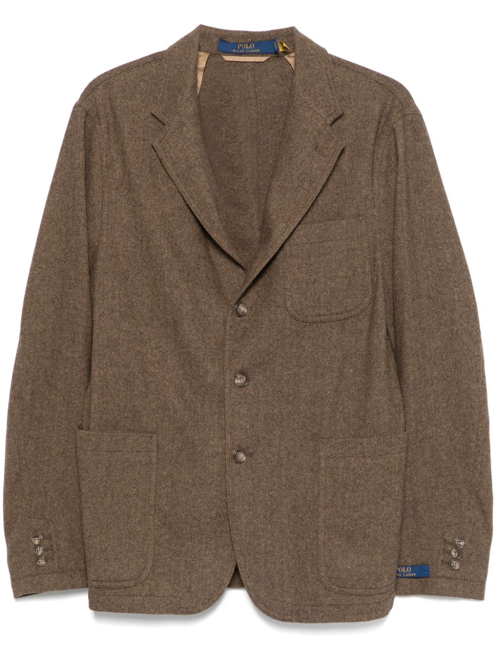 Polo Ralph Lauren herringbone blazer - Brown von Polo Ralph Lauren