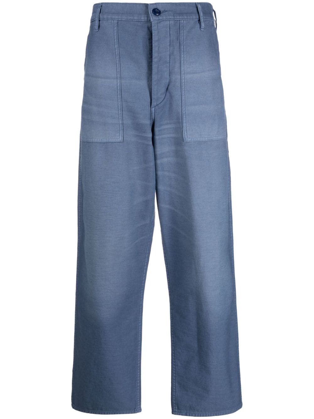 Polo Ralph Lauren high-waisted wide-leg jeans - Blue von Polo Ralph Lauren