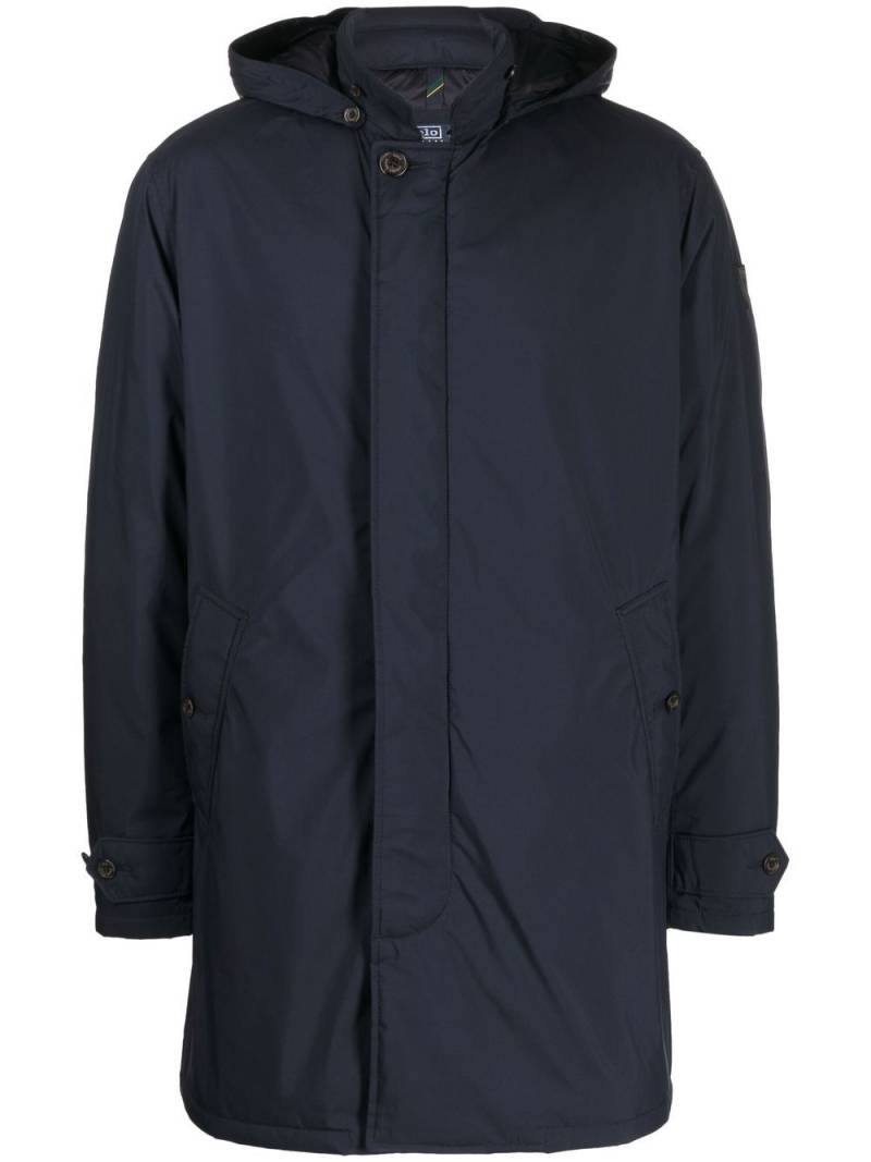 Polo Ralph Lauren hooded down-filled coat - Blue von Polo Ralph Lauren