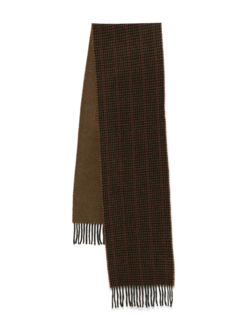 Polo Ralph Lauren houndstooth scarf - Brown von Polo Ralph Lauren