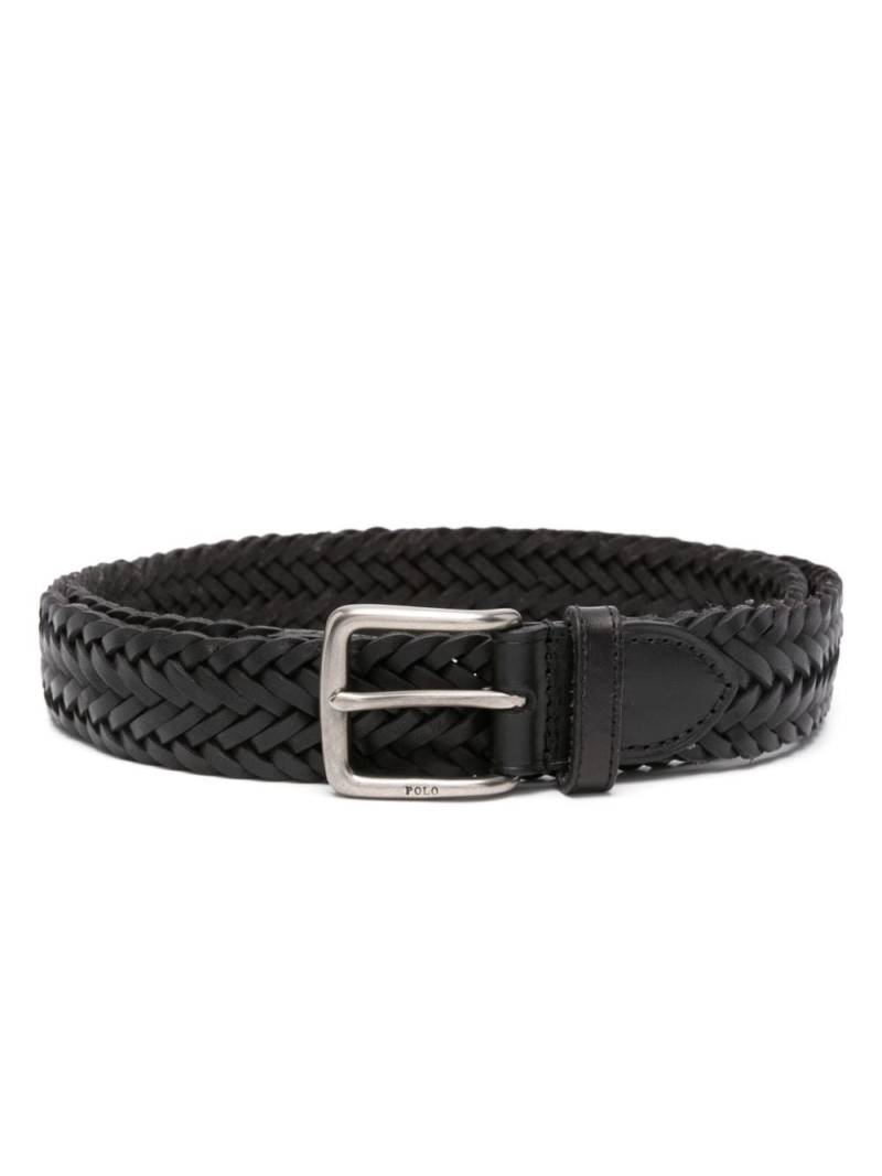 Polo Ralph Lauren interwoven belt - Black von Polo Ralph Lauren