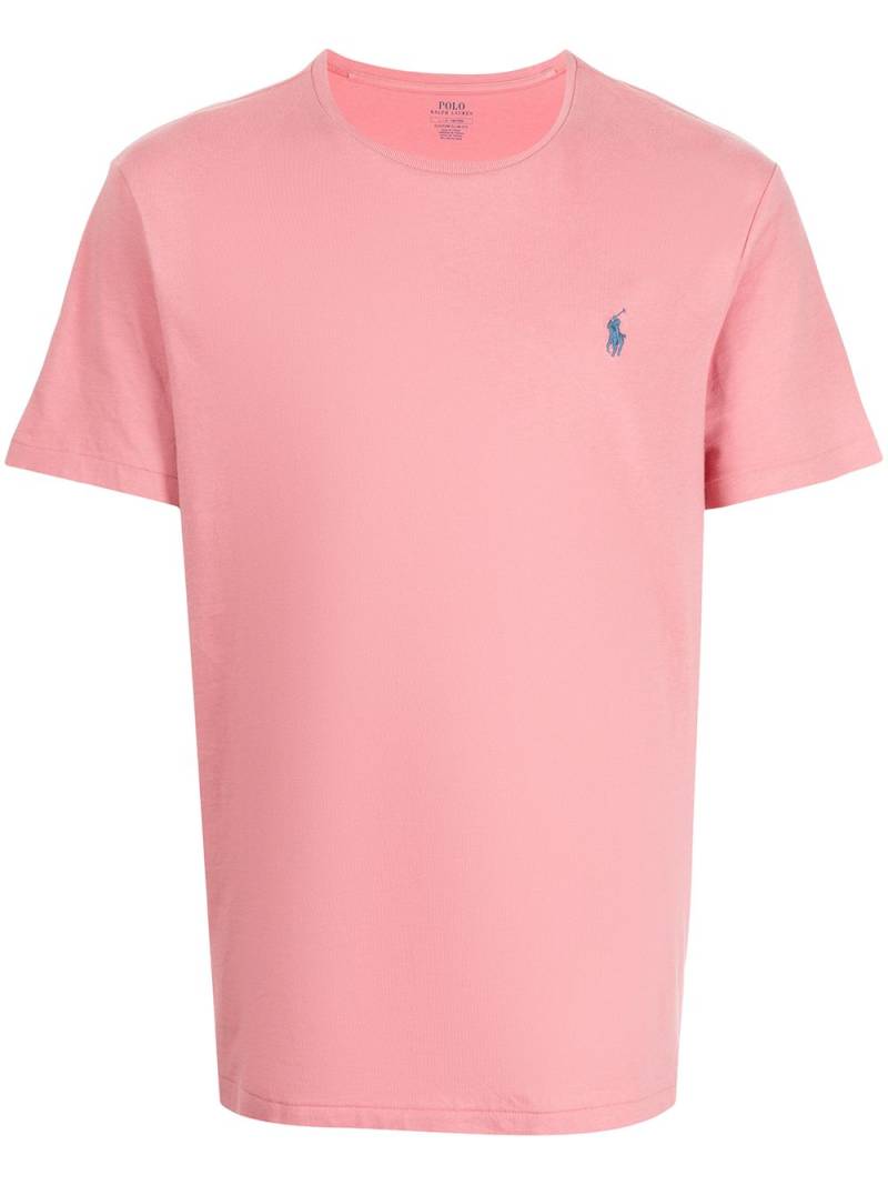 Polo Ralph Lauren jersey crewneck T-shirt - Pink von Polo Ralph Lauren