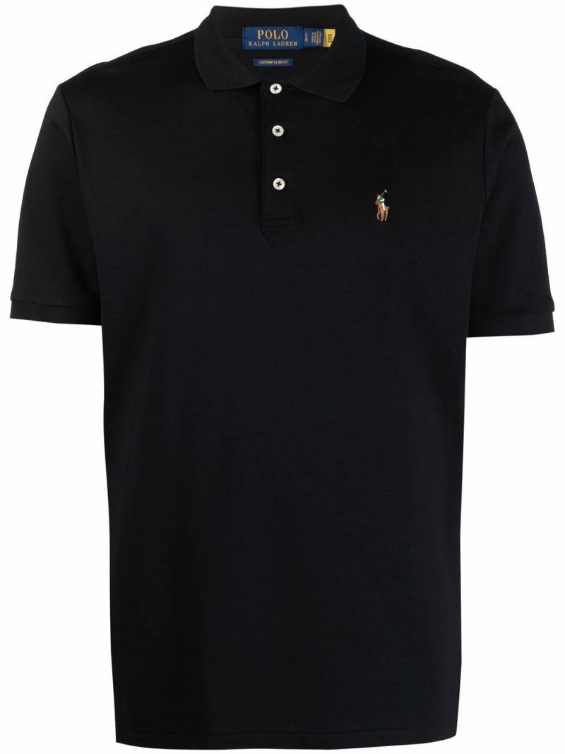 Polo Ralph Lauren jersey polo shirt - Black von Polo Ralph Lauren