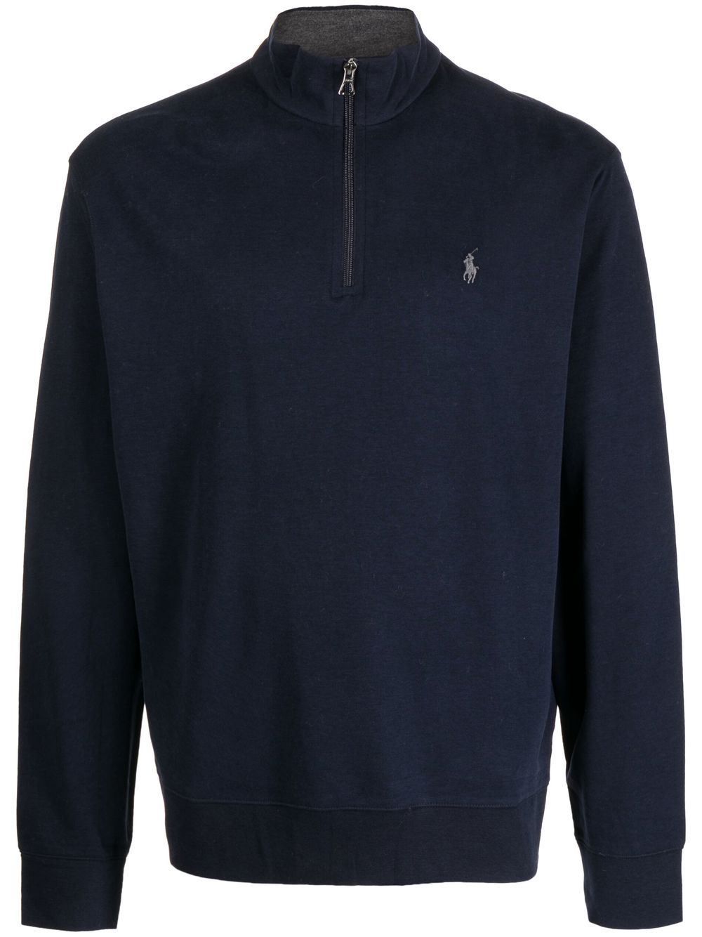 Polo Ralph Lauren jersey quarter-zip pullover - Blue von Polo Ralph Lauren