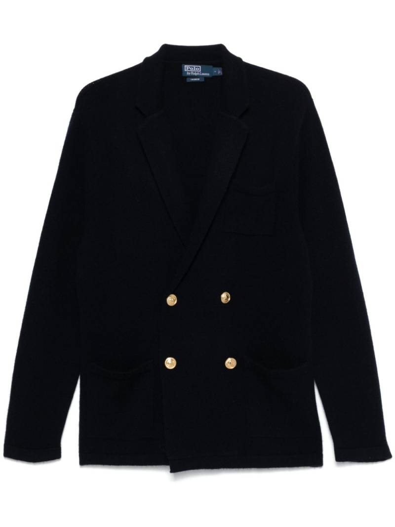 Polo Ralph Lauren knitted blazer - Blue von Polo Ralph Lauren