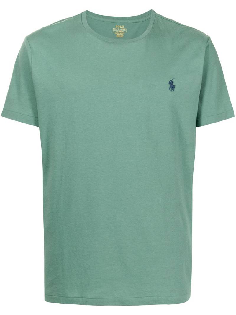 Polo Ralph Lauren logo-embroidered T-shirt - Green von Polo Ralph Lauren