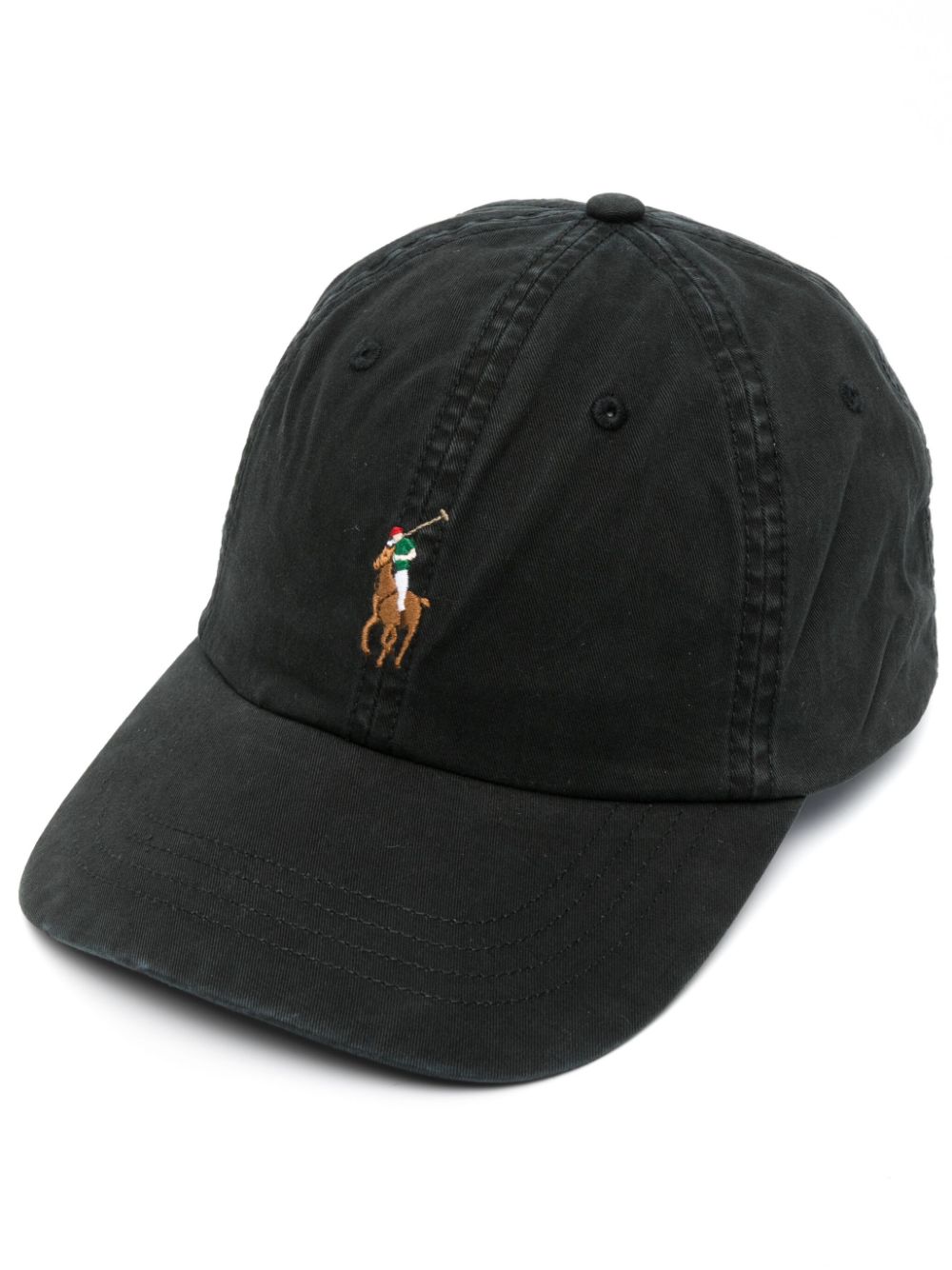 Polo Ralph Lauren logo-embroidered baseball cap - Black von Polo Ralph Lauren