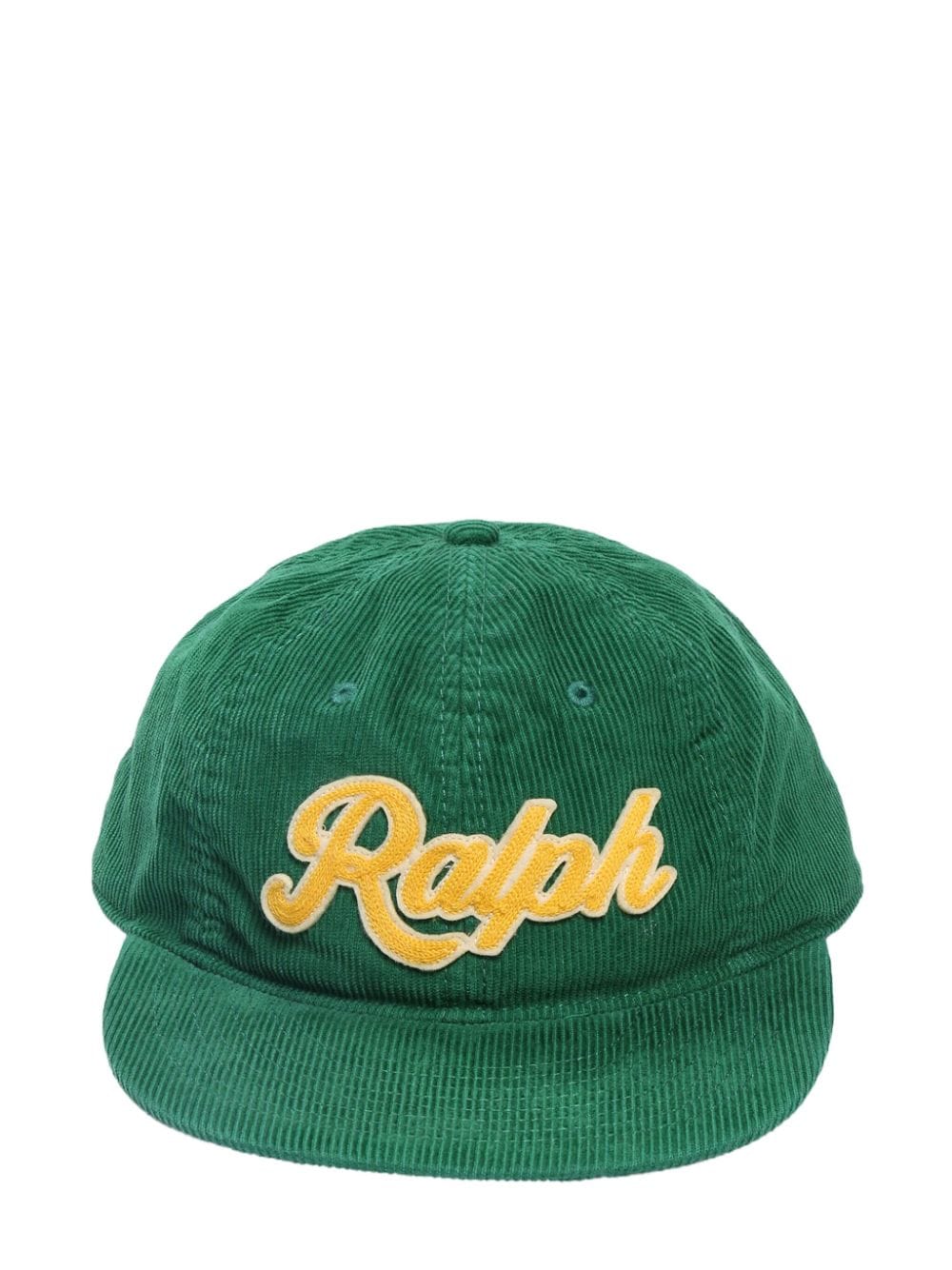 Polo Ralph Lauren logo-embroidered corduroy cap - Green von Polo Ralph Lauren