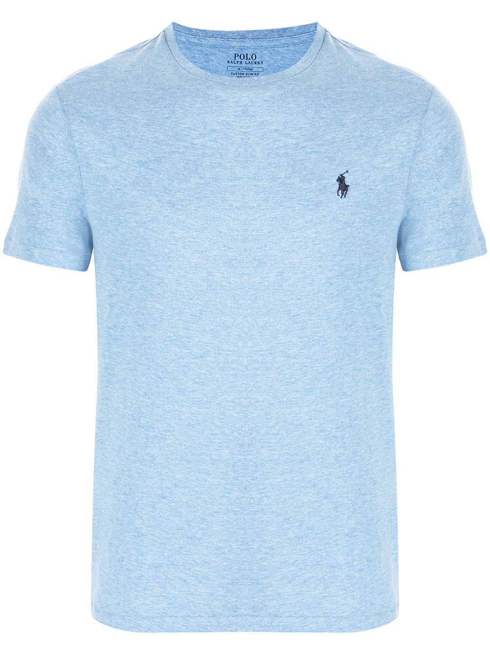 Polo Ralph Lauren logo-embroidered cotton T-shirt - Blue von Polo Ralph Lauren