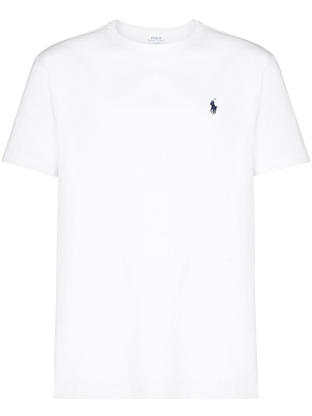 Polo Ralph Lauren logo-embroidered cotton shirt - White von Polo Ralph Lauren