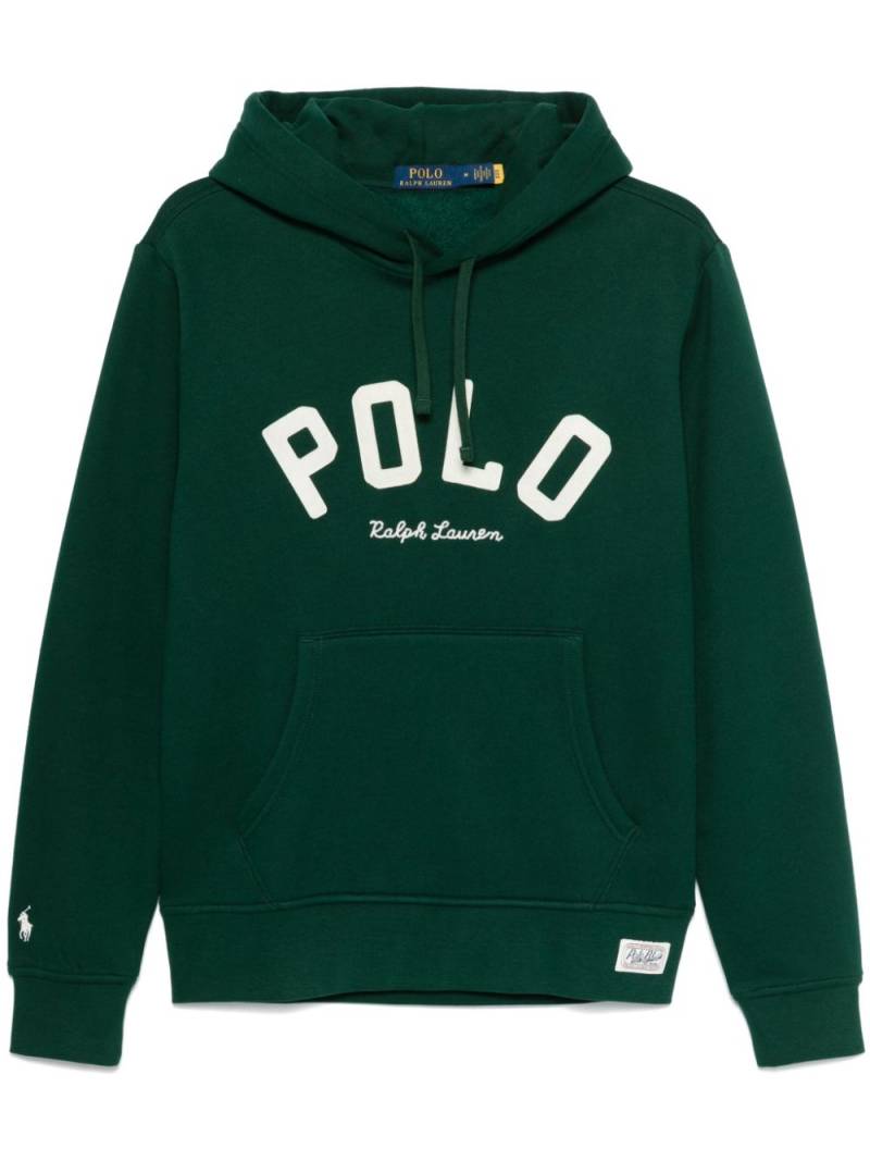 Polo Ralph Lauren logo-embroidered hoodie - Green von Polo Ralph Lauren