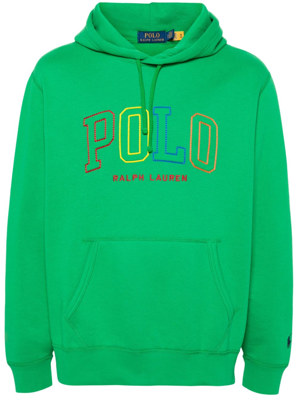 Polo Ralph Lauren logo-embroidered hoodie - Green von Polo Ralph Lauren