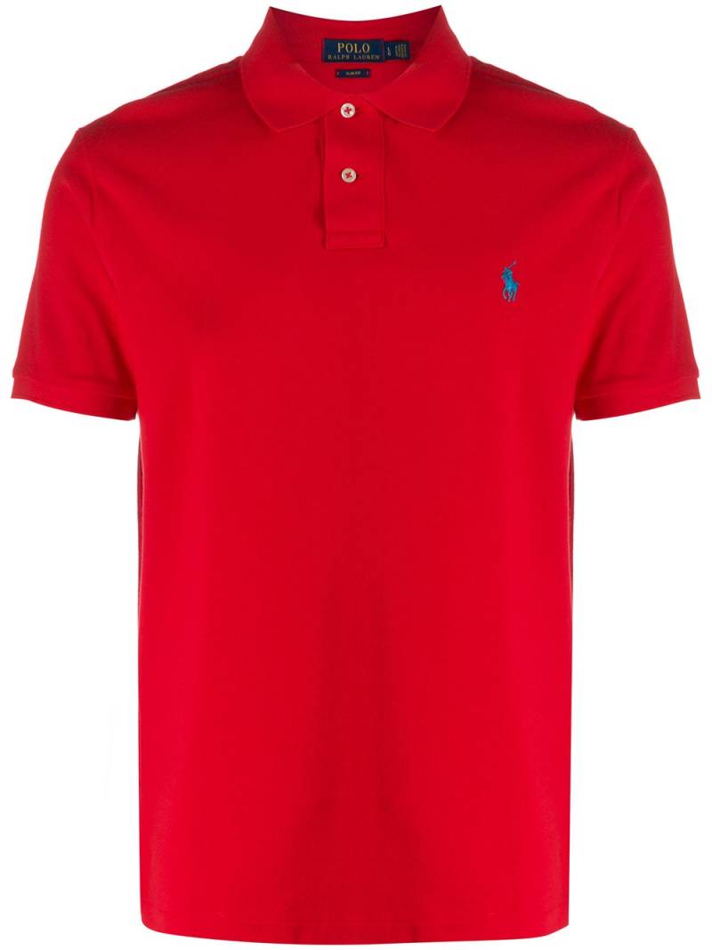 Polo Ralph Lauren logo embroidered polo shirt von Polo Ralph Lauren