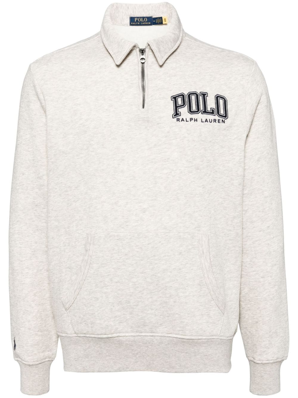 Polo Ralph Lauren logo-embroidered sweatshirt - Grey von Polo Ralph Lauren